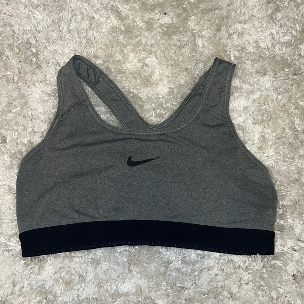 Nike Grey sports bra